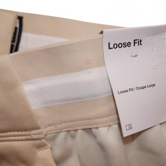 Nike Golf Club Pants Men's Tapered Golf Trousers Stretch Woven NGC Khaki/Tan NWT - Picture 9 of 13